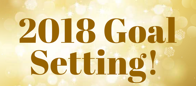 2018 Home Goal Setting,