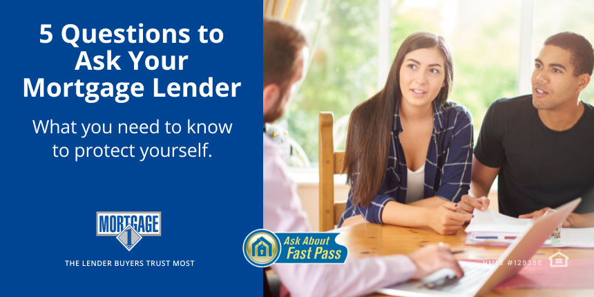 5 questions to ask your mortgage lender