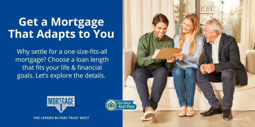 Get a Mortgage Where you call the shots, pick a term